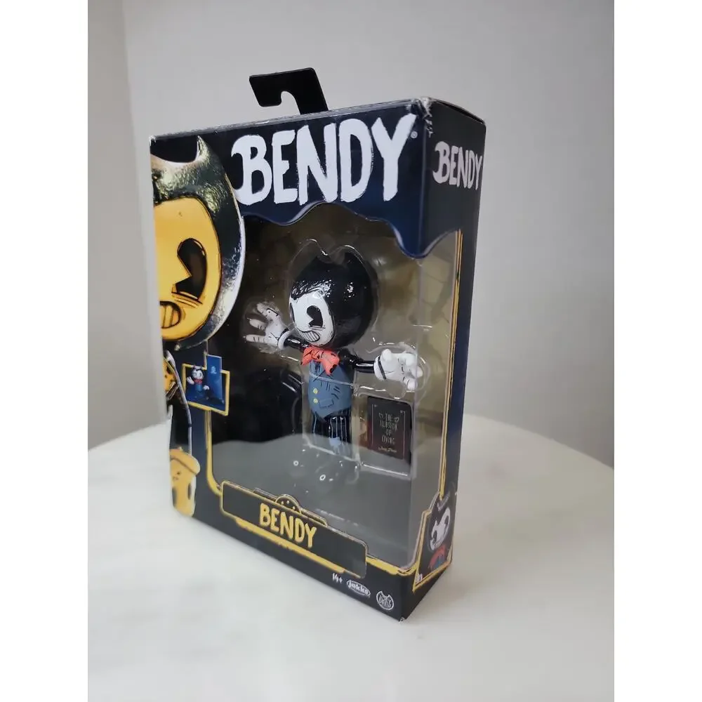 Jakks Pacific Bendy & The Ink Machine 5” Action Figure with Book